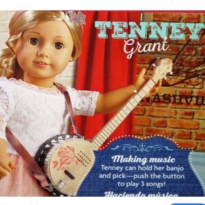 American girl Tenney Grant banjo NEW IN BOX retired